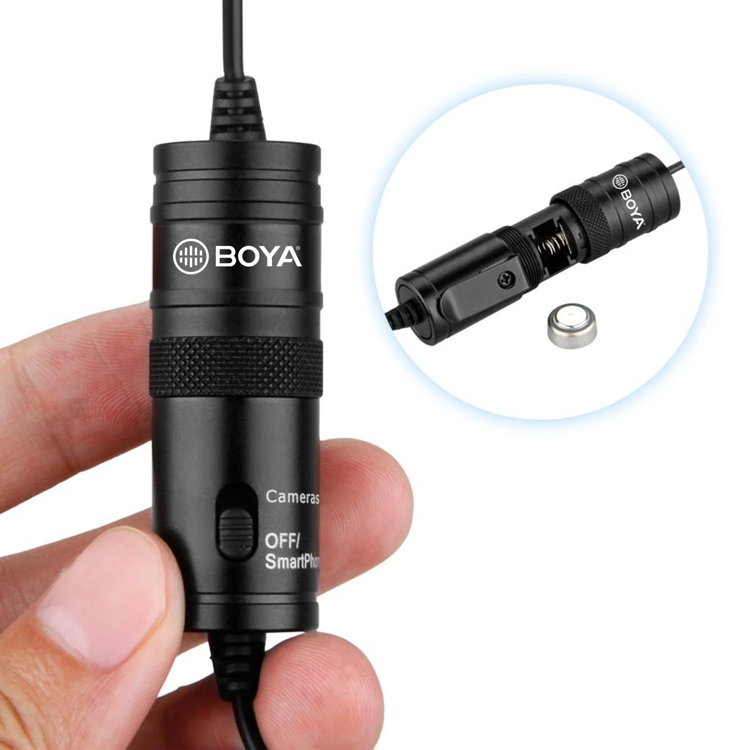 BOYA BY-M1 Omni-Directional Lavalier Condenser Microphone for Smartphones, DSLR Cameras & PCs 4
