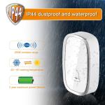 KZKJ Waterproof Wireless Doorbell with 280m Range, 36 Ringtones & 4 Volume Levels