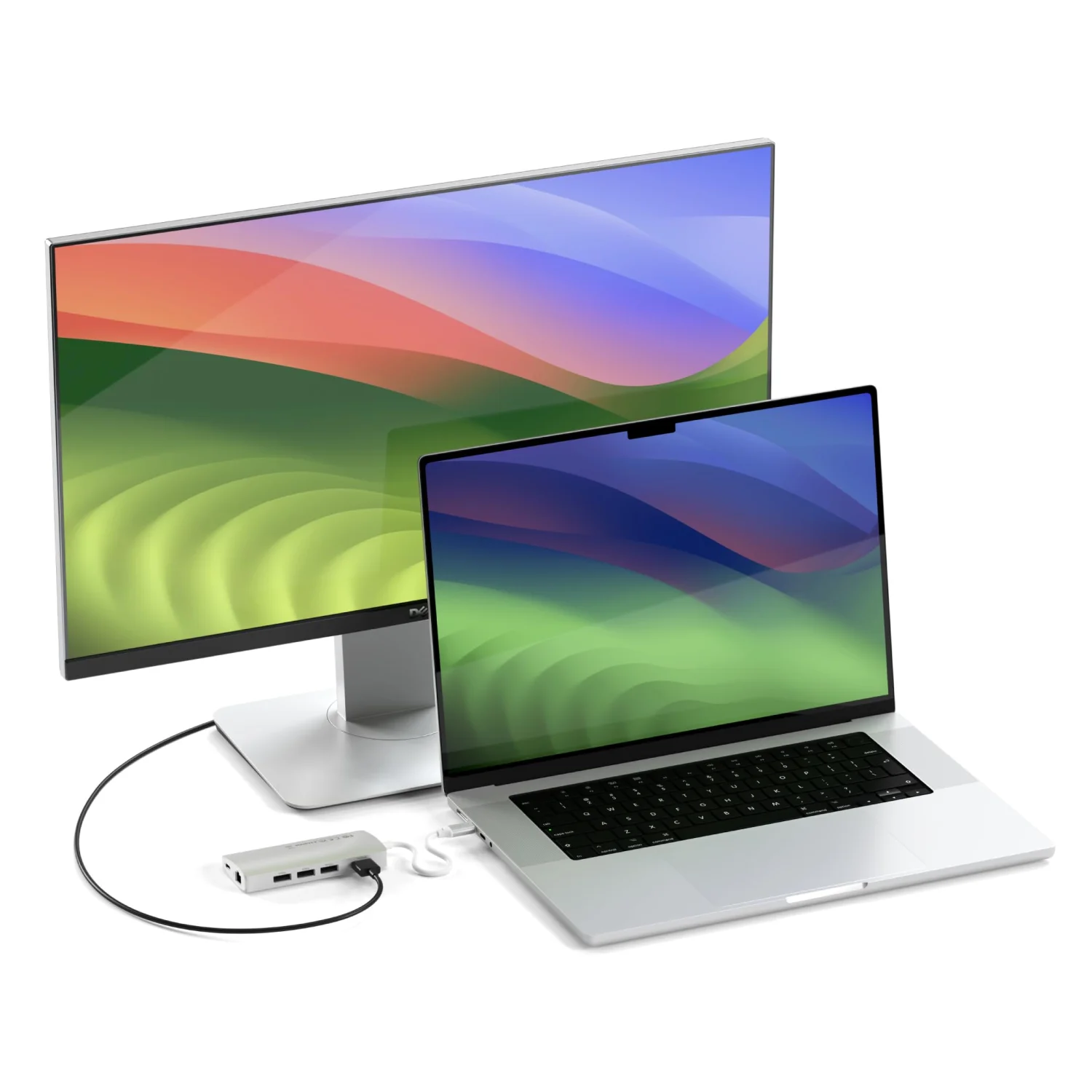 Satechi 8-in-1 USB-C Hub V2 with 115W PD Charging, 4K HDMI, Gigabit Ethernet - Silver 3