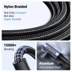 UGREEN Lightning to 3.5mm Headphone Jack Adapter MFi Certified Grey 30756