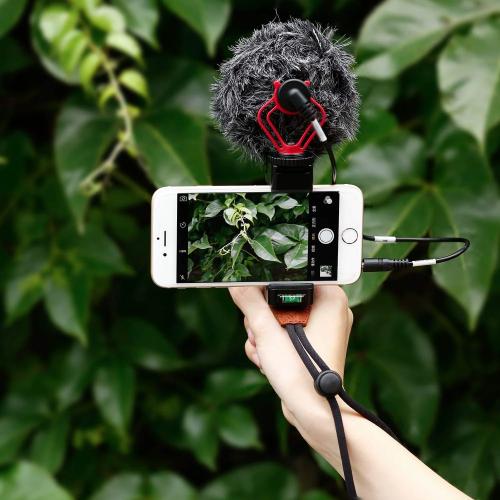 BOYA BY-MM1 Universal Cardioid Shotgun Microphone with Shock Mount