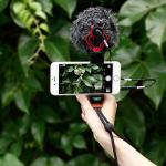 BOYA BY-MM1 Universal Cardioid Shotgun Microphone with Shock Mount