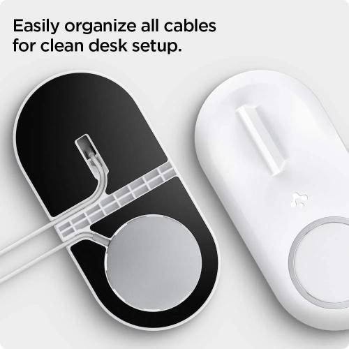 Spigen Mag Fit Duo Charging Stand for MagSafe and Apple Watch
