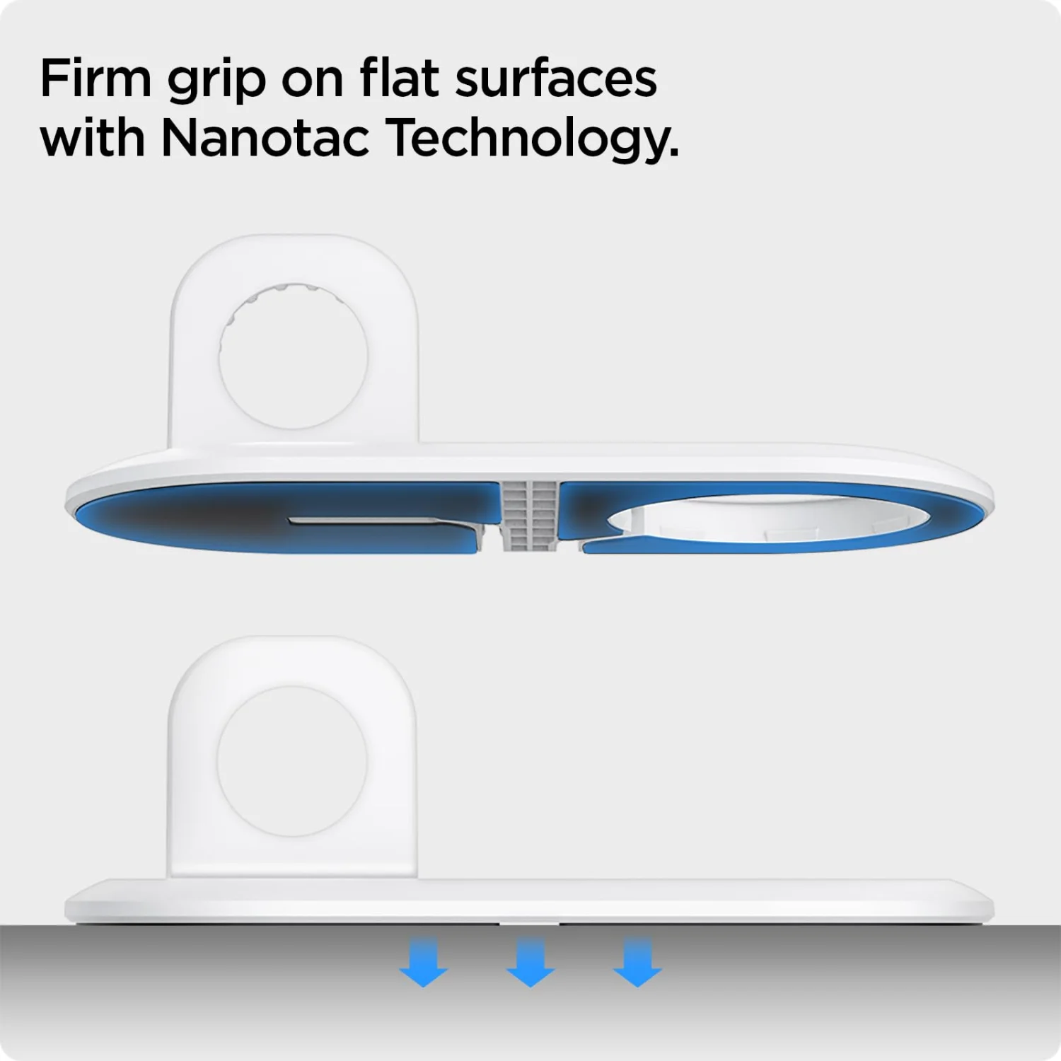Spigen Mag Fit Duo Charging Stand for MagSafe and Apple Watch 8