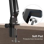 FIFINE CS1 Scissor Microphone Boom Arm Stand for Gaming and Recording