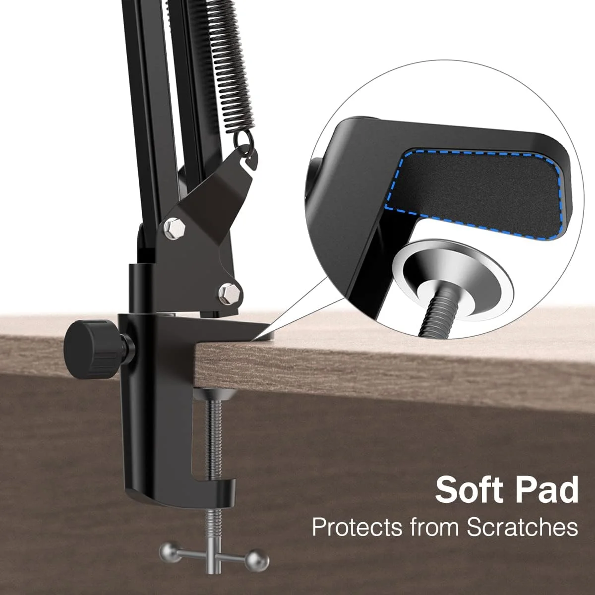 FIFINE CS1 Scissor Microphone Boom Arm Stand for Gaming and Recording 4