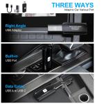 MSXTTLY Wireless CarPlay Adapter - 5GHz WiFi Plug & Play USB Dongle for Factory Wired CarPlay Cars