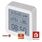 EMOS GoSmart Zigbee Smart Home Thermometer & WiFi Clock with LED Display