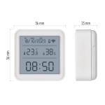 EMOS GoSmart Zigbee Smart Home Thermometer & WiFi Clock with LED Display
