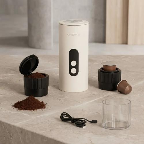Create Thera Move Portable Espresso Coffee Machine (15 Bar)