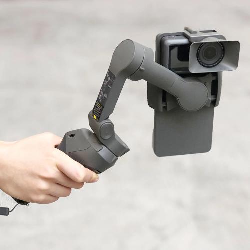 Zidelon Action Camera Mount Adapter for DJI Osmo Mobile 4 and 3 Gimbals