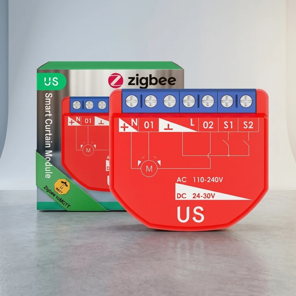 Nous B4Z Smart Zigbee Roller Shutter Controller Relay Module