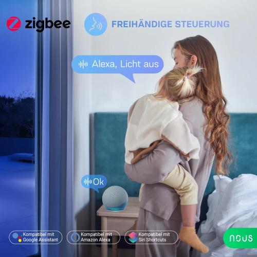 Nous A1Z ZigBee Smart Socket with Energy Monitoring - 16A