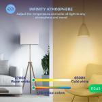 NOUS P8 Smart Matter RGB GU10 LED Bulb - Voice Controlled & Color Changing