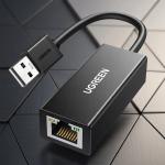 UGREEN USB 2.0 to 10/100Mbps Ethernet Network Adapter - Black 20254