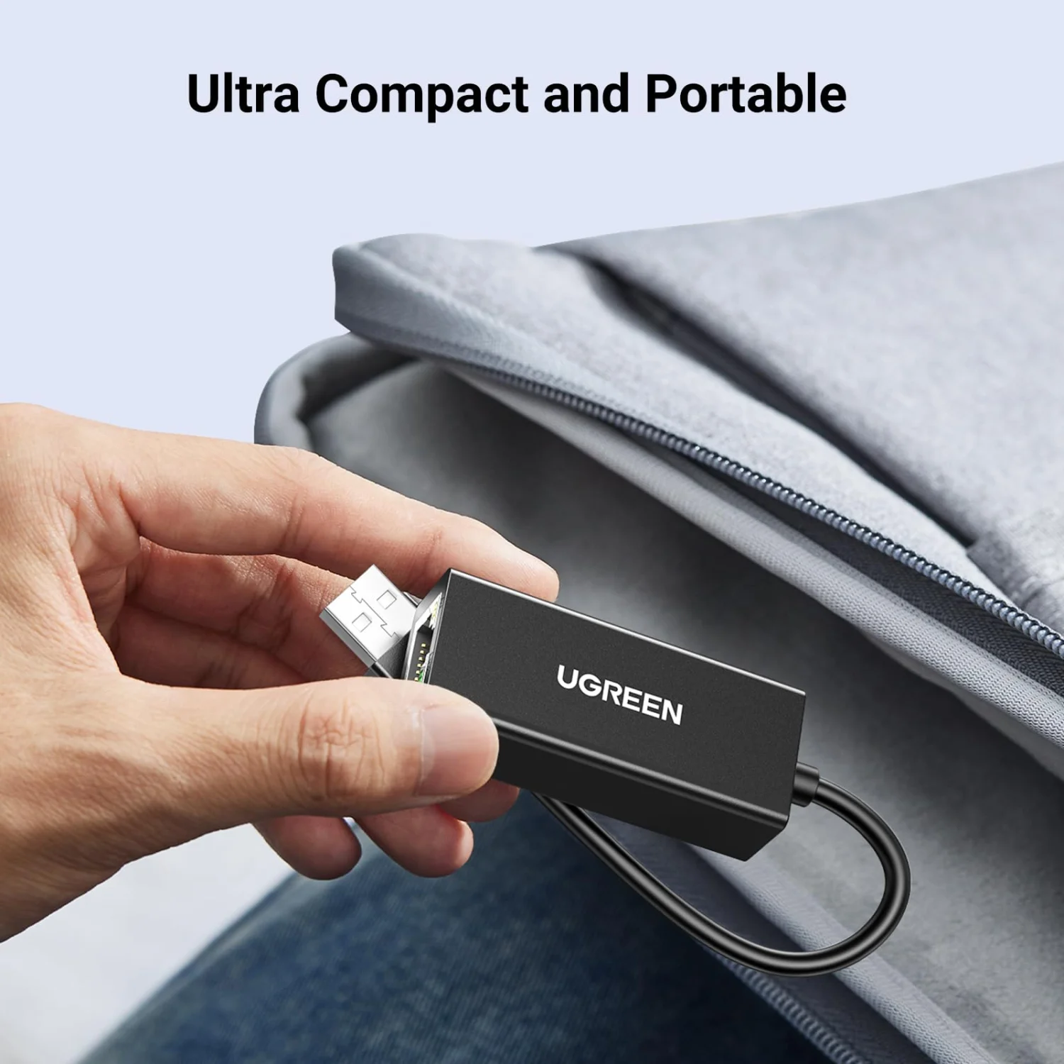 UGREEN USB 2.0 to 10/100Mbps Ethernet Network Adapter - Black 20254 9