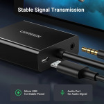 UGREEN Active HDMI Female to VGA Male Adapter with 3.5mm Audio & Micro USB Power 20694