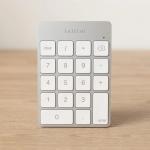 Satechi Slim Aluminum Bluetooth Wireless Keypad & 18-Key Number Pad - Silver