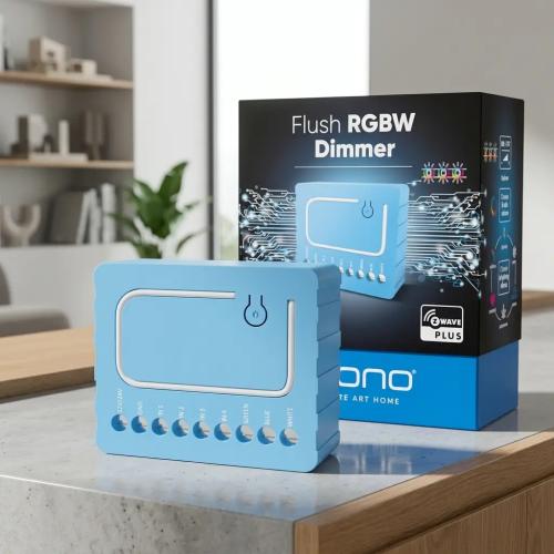 Qubino Z-Wave Plus RGBW Dimmer Module for LED Strips