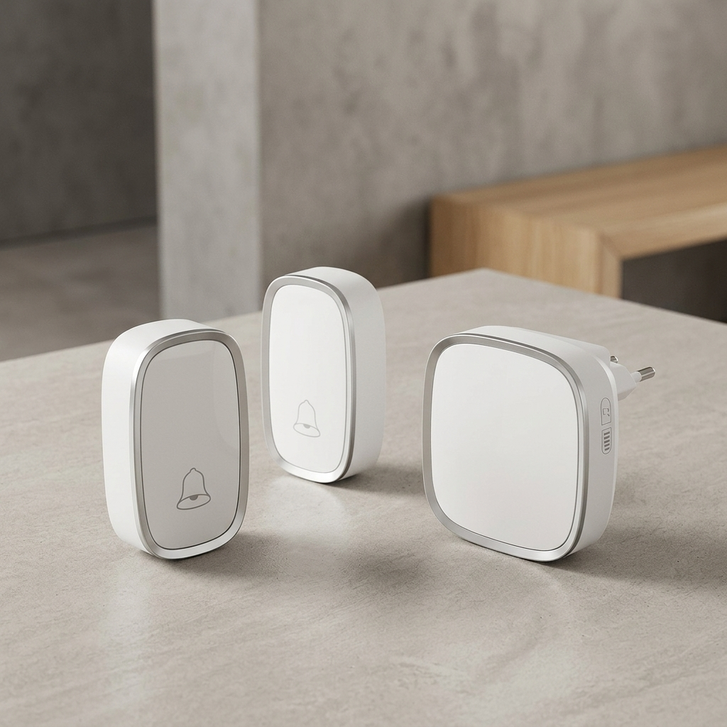 KZKJ Waterproof Wireless Doorbell with 280m Range, 36 Ringtones & 4 Volume Levels
