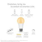Tint by Müller-Licht Smart LED Bulb, E27, Dimmable Warm White, Zigbee Compatible