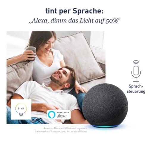 Tint by Müller-Licht Smart LED Bulb, E27, Dimmable Warm White, Zigbee Compatible