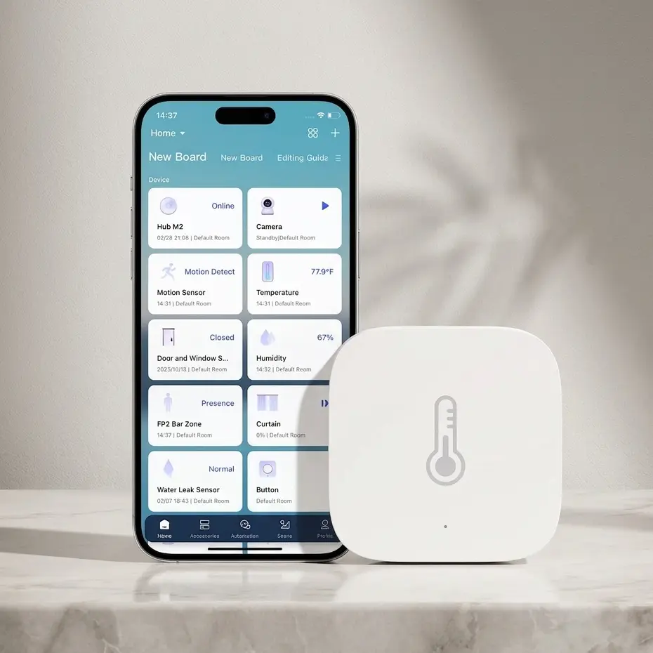 Aqara Zigbee Smart Temperature, Humidity, and Pressure Sensor