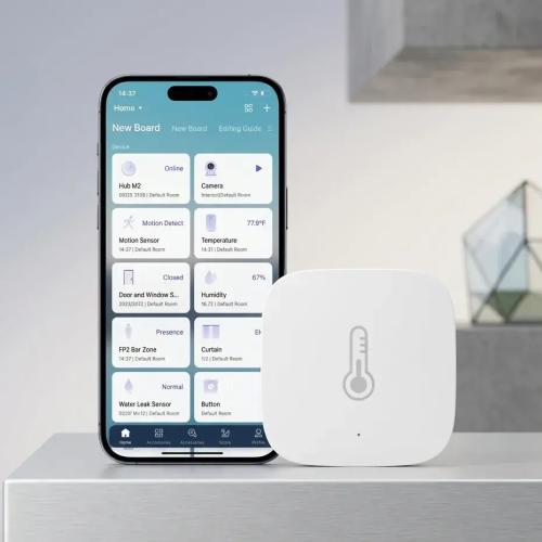 Aqara Temperature, Humidity, and Pressure Sensor – Smart Home Automation Zigbee Monitor