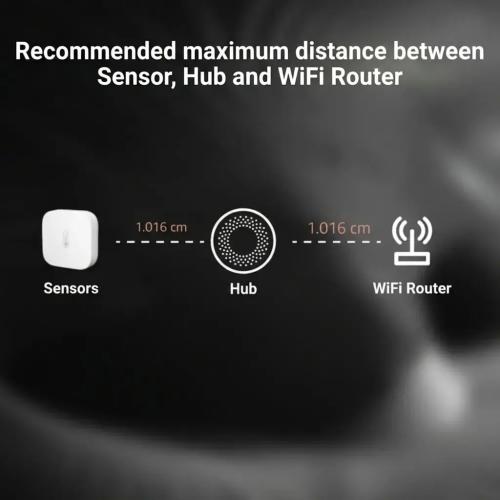 Aqara Temperature, Humidity, and Pressure Sensor – Smart Home Automation Zigbee Monitor