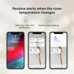 Aqara Temperature, Humidity, and Pressure Sensor – Smart Home Automation Zigbee Monitor