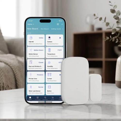 Aqara Zigbee Door and Window Contact Sensor – Smart Home Security & Automation
