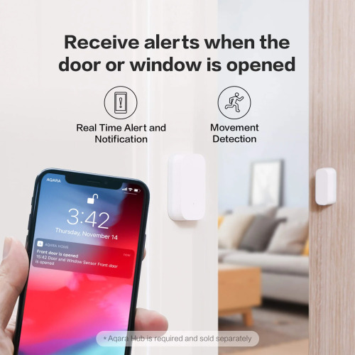 Aqara Zigbee Door and Window Contact Sensor – Smart Home Security & Automation