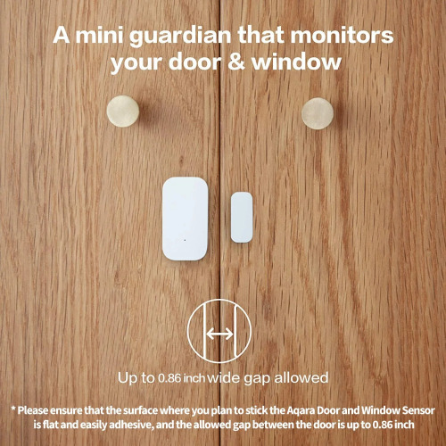 Aqara Zigbee Door and Window Contact Sensor – Smart Home Security & Automation