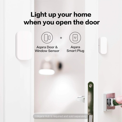 Aqara Zigbee Door and Window Contact Sensor – Smart Home Security & Automation