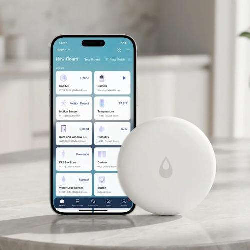 Aqara Smart Water Leak Sensor - Zigbee Leak Detector for Home Automation