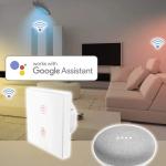 Hama WiFi Wall Switch/WiFi Touch Light Switch, 00176551 [Energy Class A]