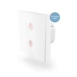 Hama WiFi Wall Switch/WiFi Touch Light Switch, 00176551 [Energy Class A]