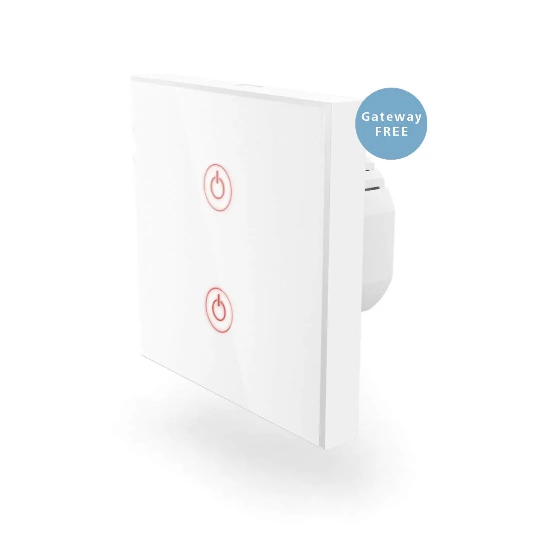 Hama WiFi Wall Switch/WiFi Touch Light Switch, 00176551 [Energy Class A] 8
