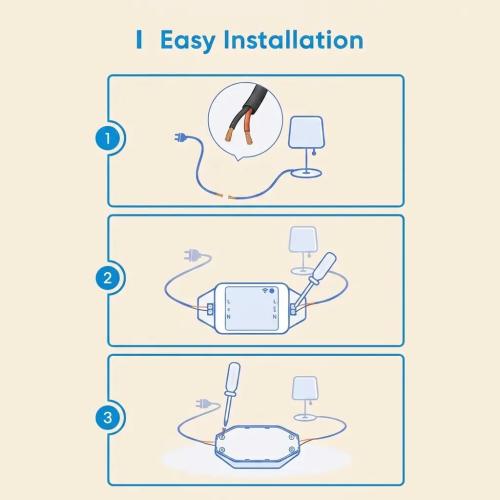Meross Smart WiFi Universal Wireless Switch DIY Remote Control for Household Appliances
