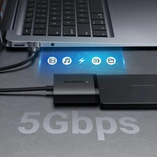 UGREEN USB 3.0 to SATA Adapter Cable for 2.5"/3.5" HDD & SSD with UASP Support 60561