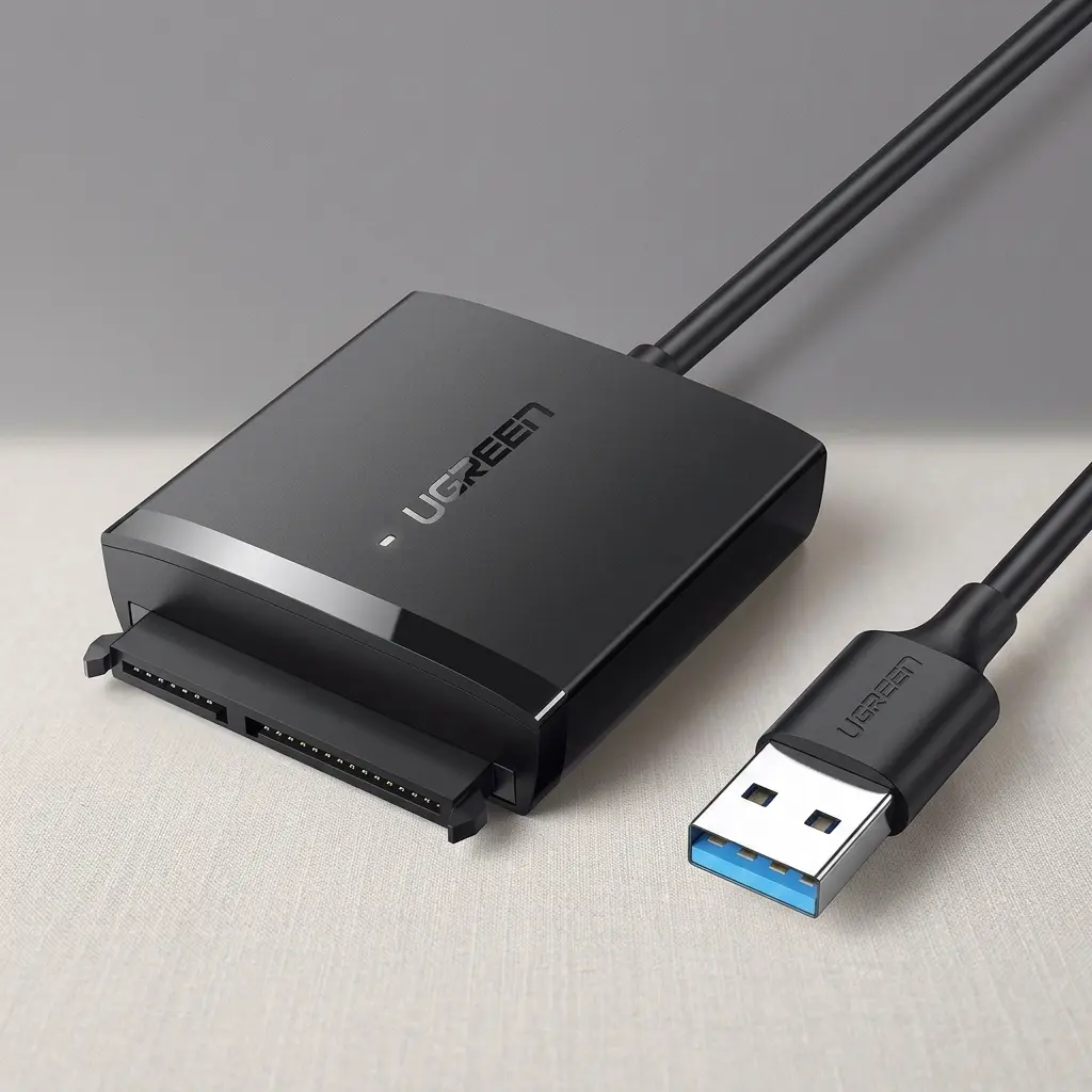 UGREEN USB 3.0 to SATA Adapter Cable for 2.5"/3.5" HDD & SSD with UASP Support 60561