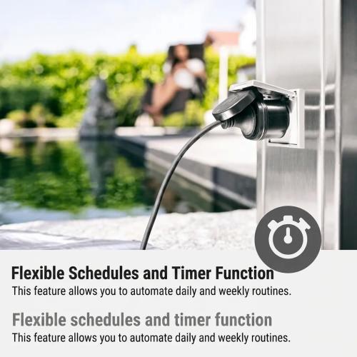 Brennenstuhl Connect WA 3000 Smart Outdoor Wi-Fi Socket - IP44 Waterproof