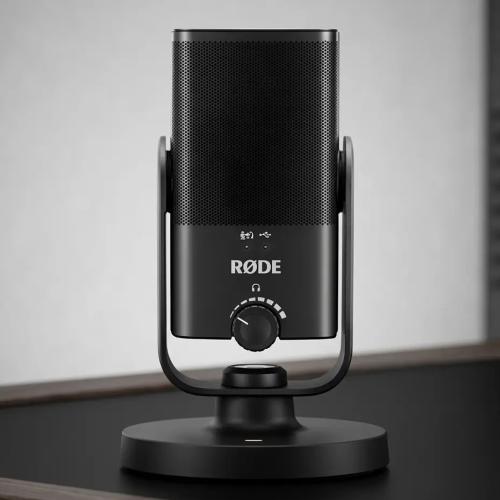 RODE NT-USB Mini Studio-Quality USB Condenser Microphone - Black