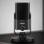 RODE NT-USB Mini Studio-Quality USB Condenser Microphone - Black