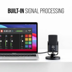 RODE NT-USB Mini Studio-Quality USB Condenser Microphone - Black