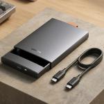 UGREEN USB-C 2.5 Inch SATA Hard Drive Enclosure - 6Gbps UASP Supported 80556