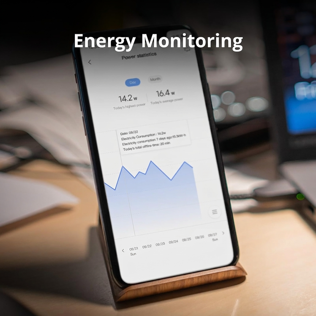 Aqara Smart Zigbee 3.0 Plug with Energy Monitoring - HomeKit & Alexa Compatible 4