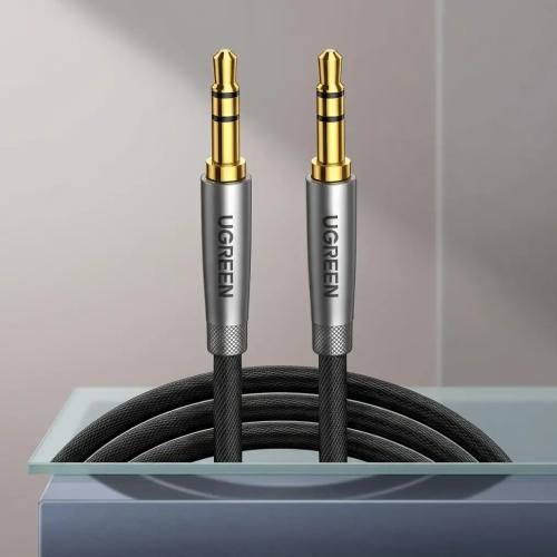 UGREEN 3.5mm Male to Male Auxiliary Audio Cable - Nylon Braided, 2 Meters 70899