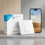 Meross Smart Wi-Fi Wall Switch, 2-Way, Voice & Remote Control, Apple HomeKit/Alexa/Google Home Compatible