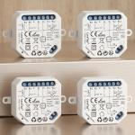 LoraTap 4-Pack Smart WiFi Roller Shutter & Curtain Switch Module